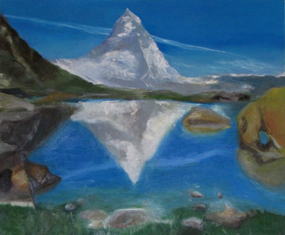 8_Matterhorn mit Riffelsee F15_65x54